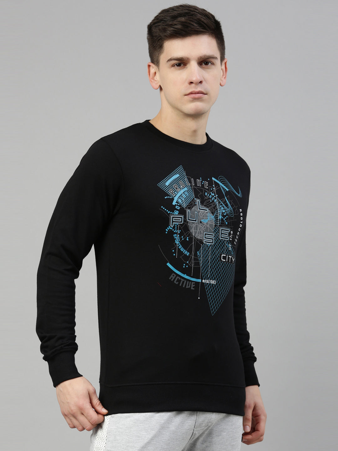 Men's Solid Sweatshirts