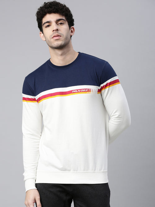 Men's Color Block Comfort Fit Sweatshirts