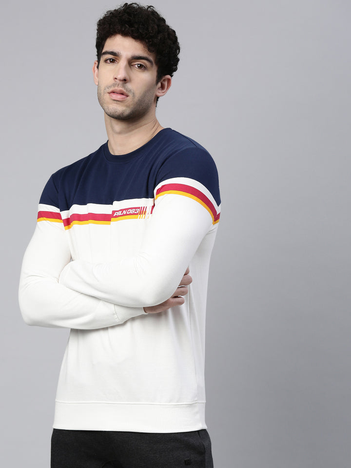 Men's Color Block Comfort Fit Sweatshirts