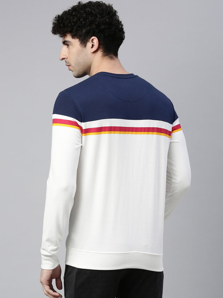 Men's Color Block Comfort Fit Sweatshirts