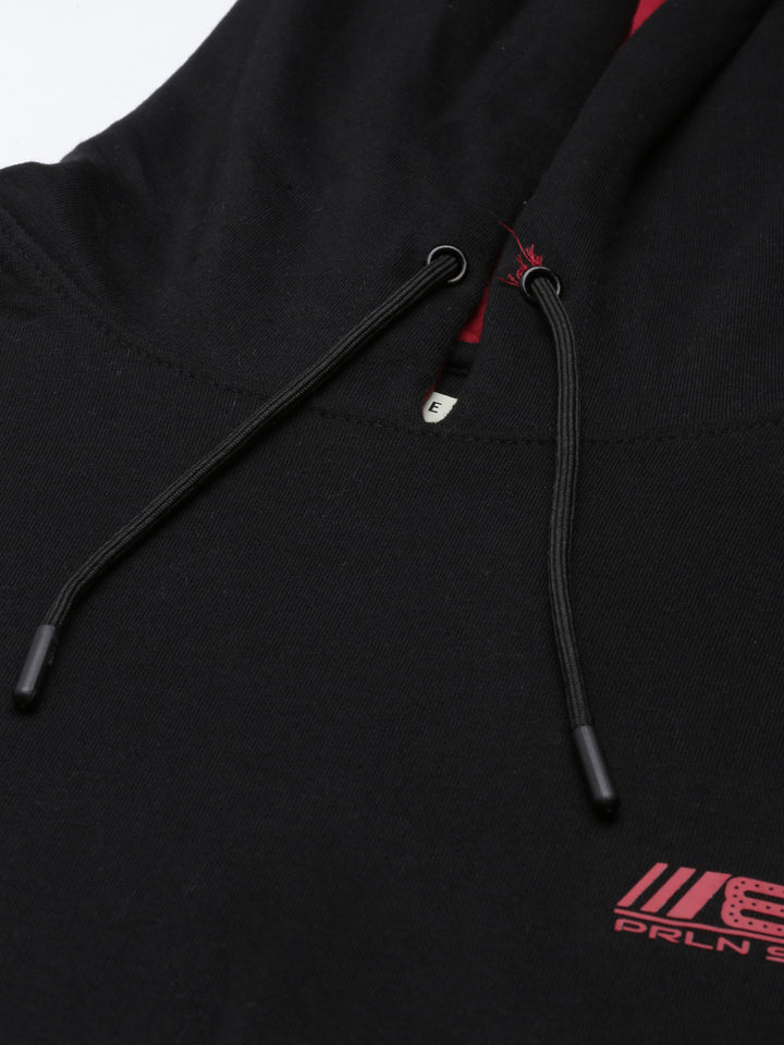Men's Printed Comfort Fit Sweat Jacket