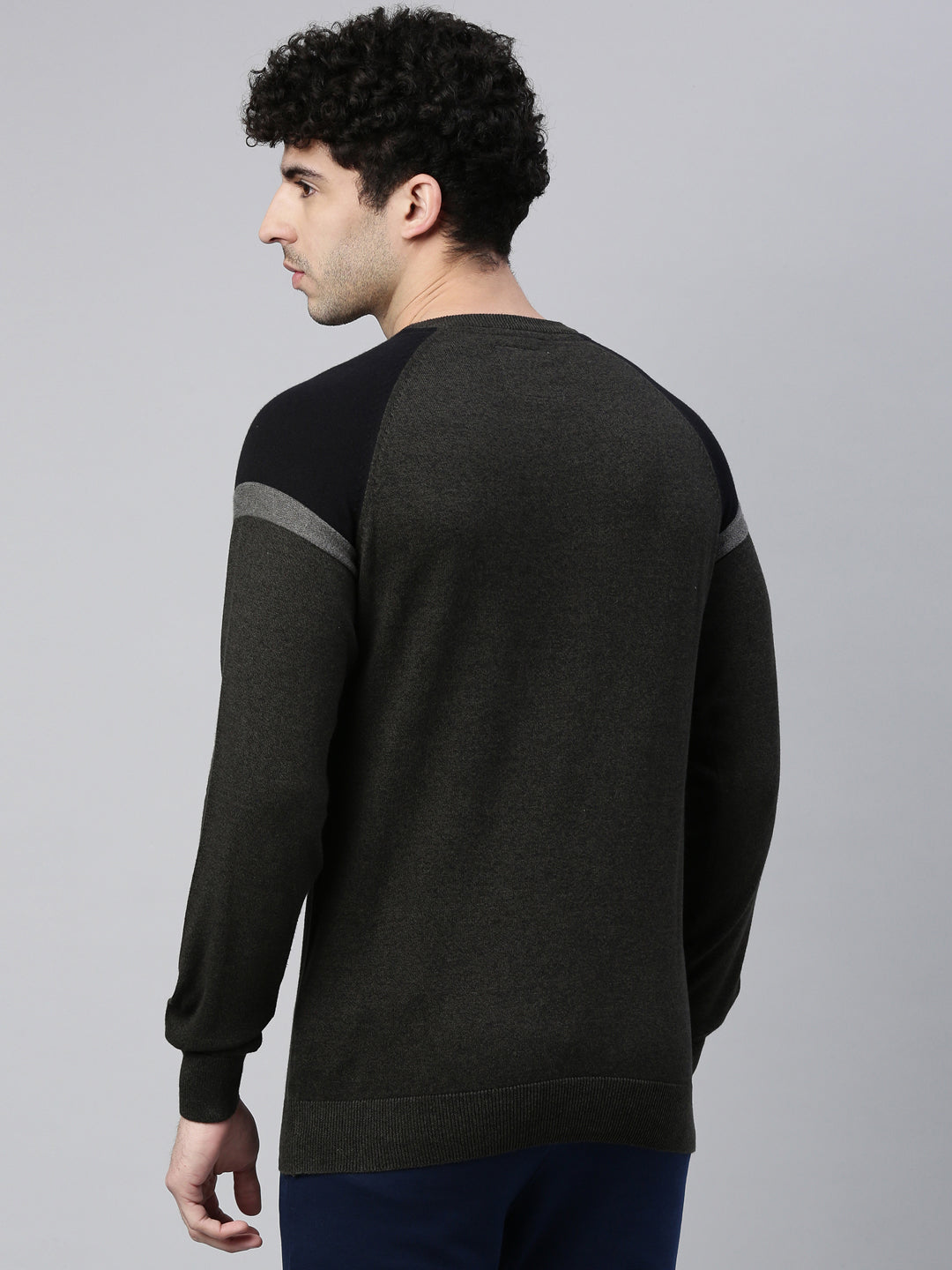 Men's Color Block Jumpers