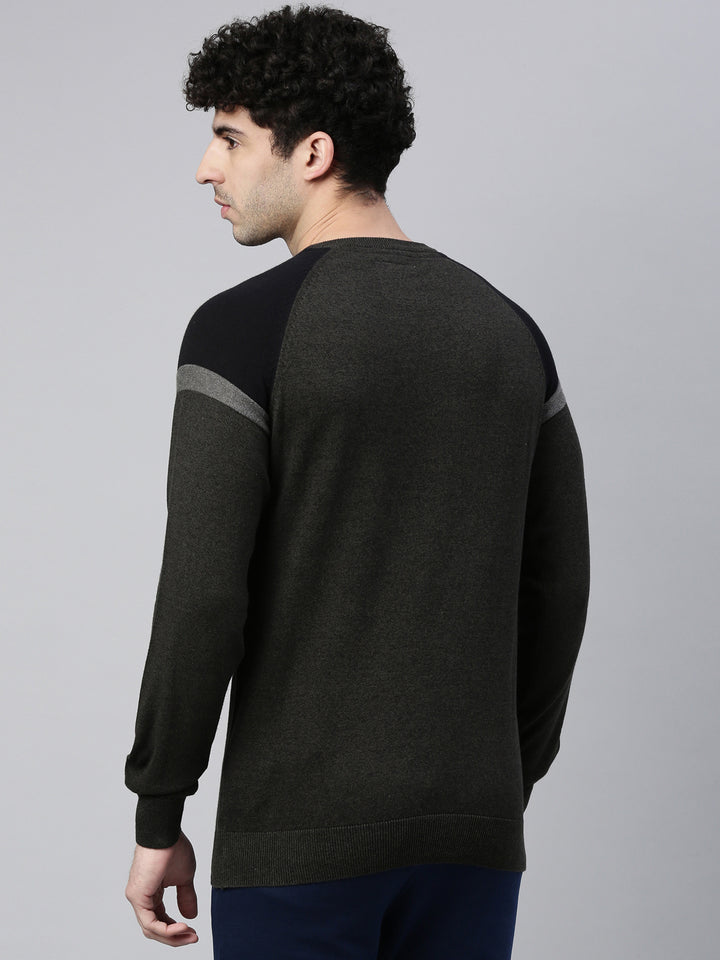 Men's Color Block Jumpers