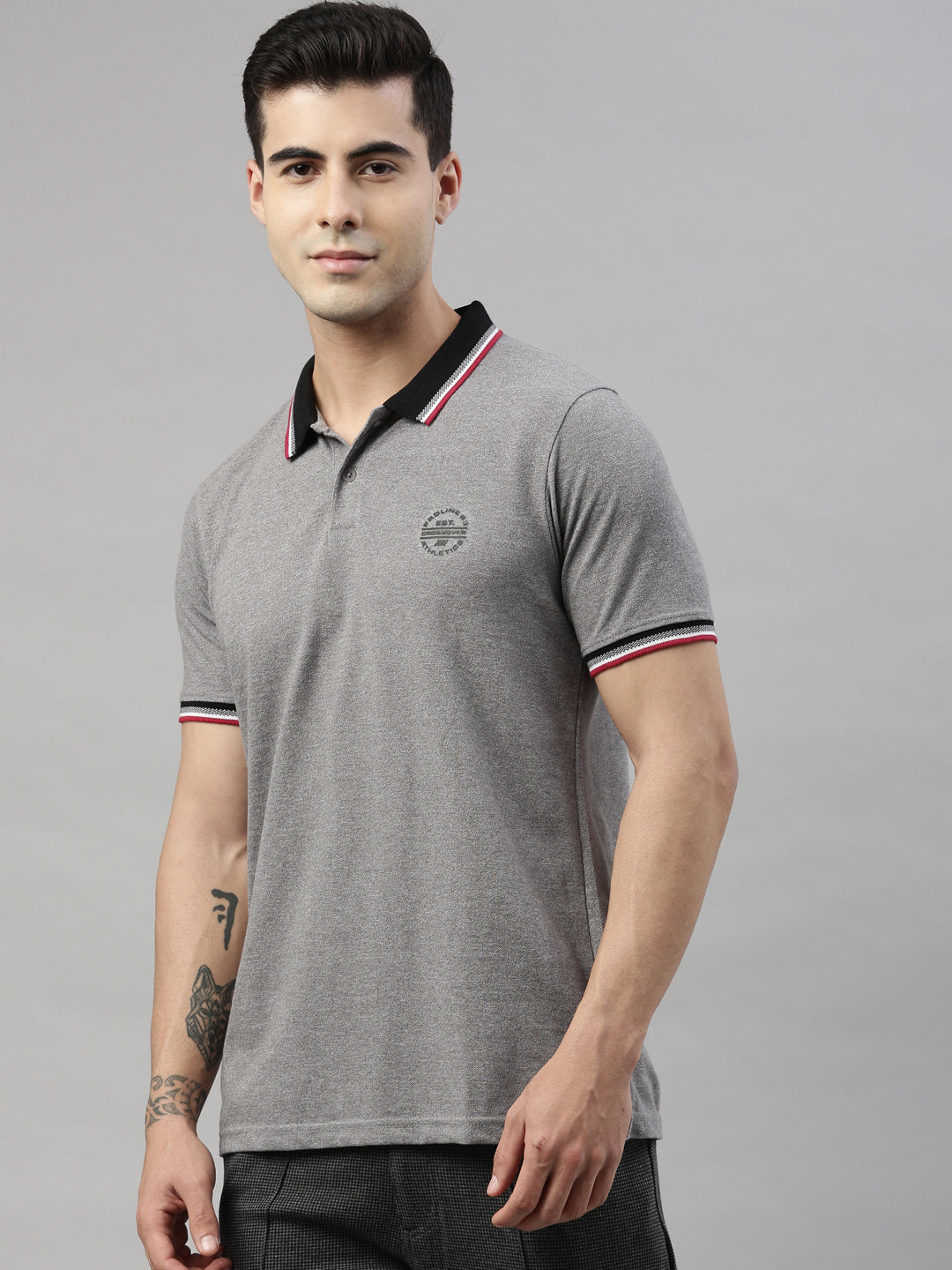 Men's Solid Comfort Polos