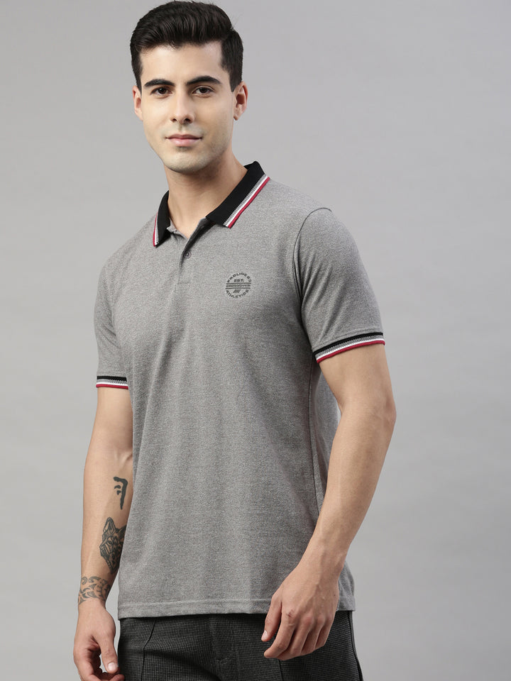 Men's Solid Comfort Polos