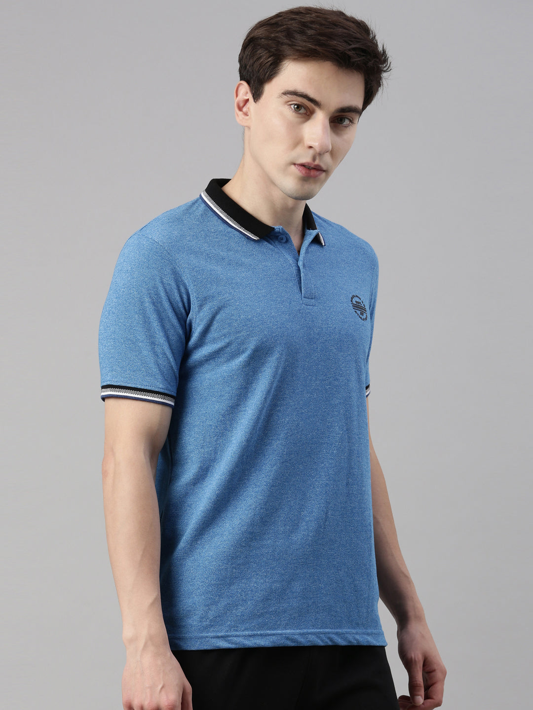 Men's Solid Comfort Polos