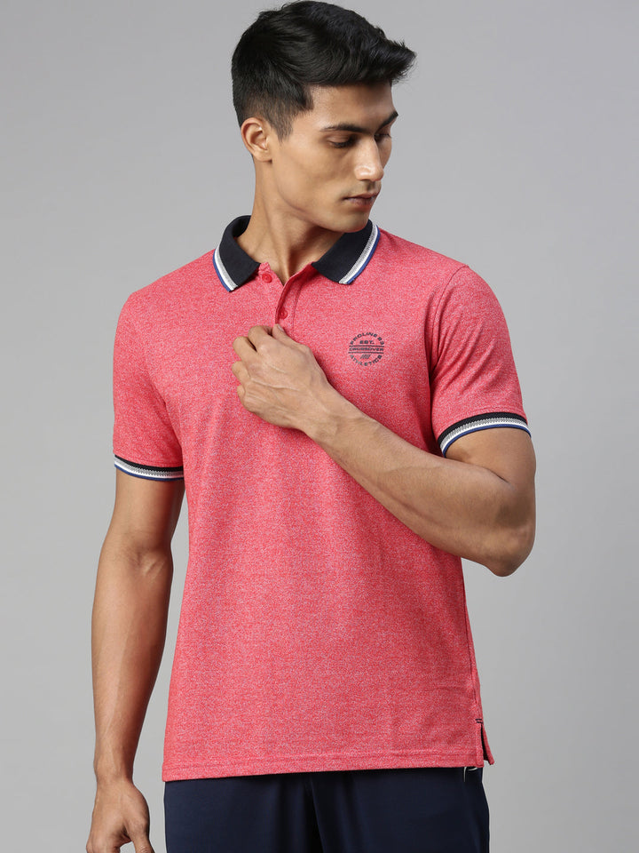 Men's Solid Comfort Polos