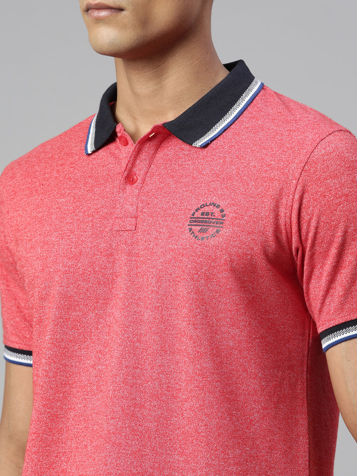 Men's Solid Comfort Polos