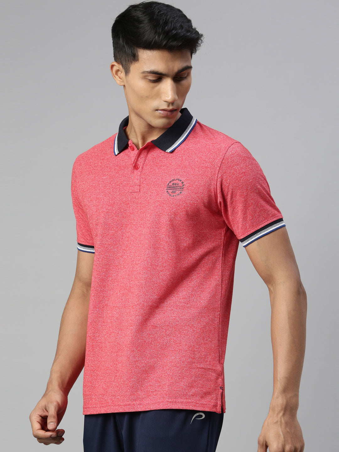 Men's Solid Comfort Polos