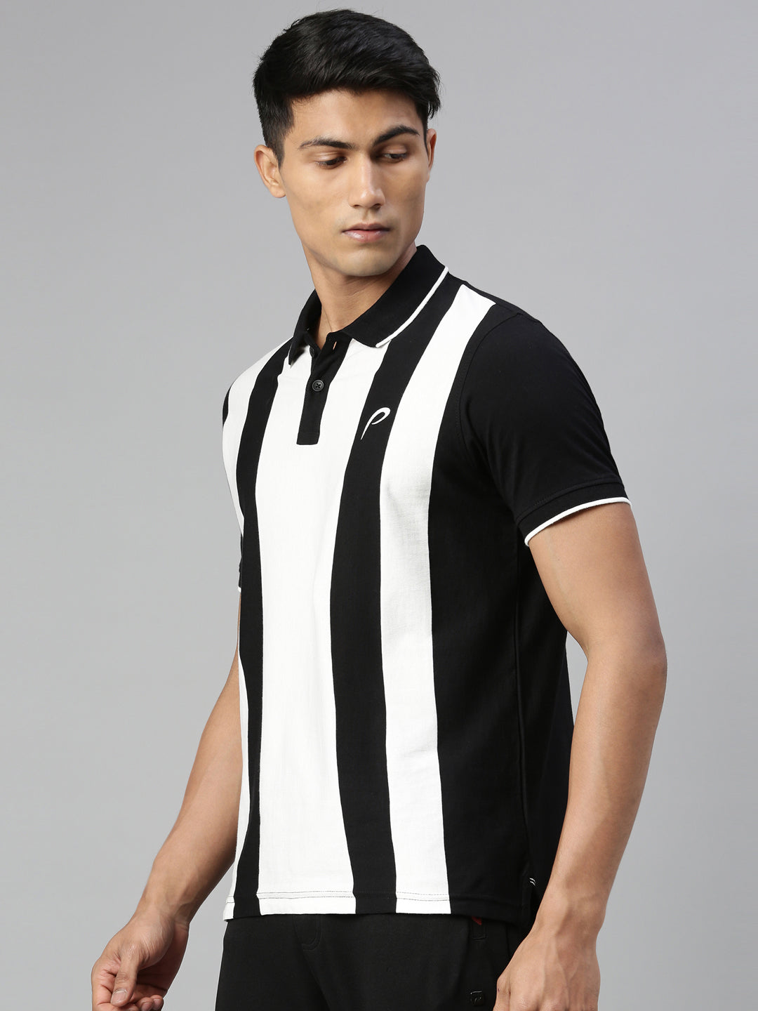 Men's Color Block Polos