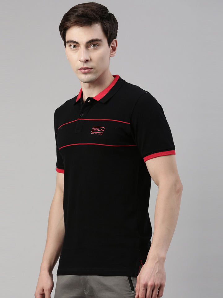 Men's Color Block Polos