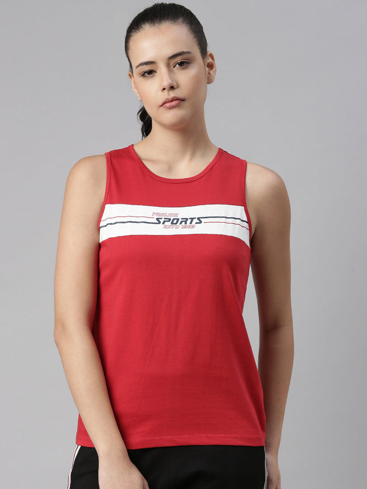 Women's Color Block Tank tops