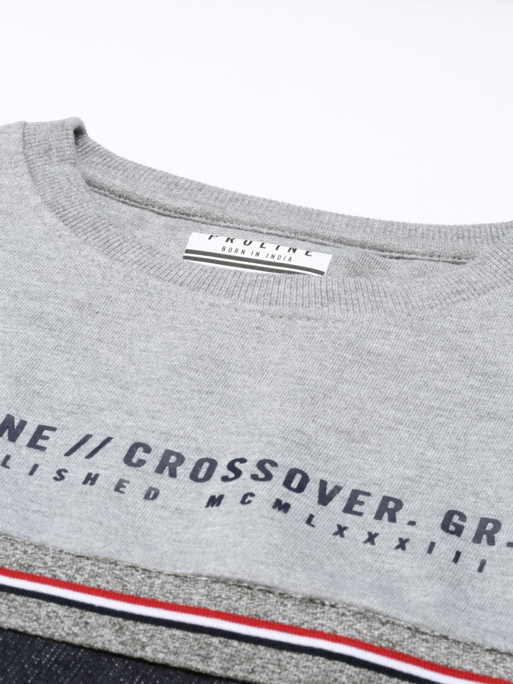 Men's Color Block Comfort Fit Sweatshirts
