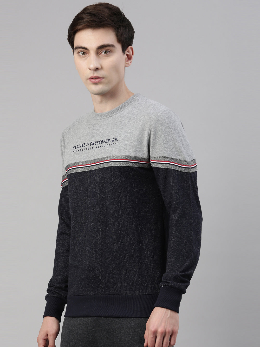 Men's Color Block Comfort Fit Sweatshirts
