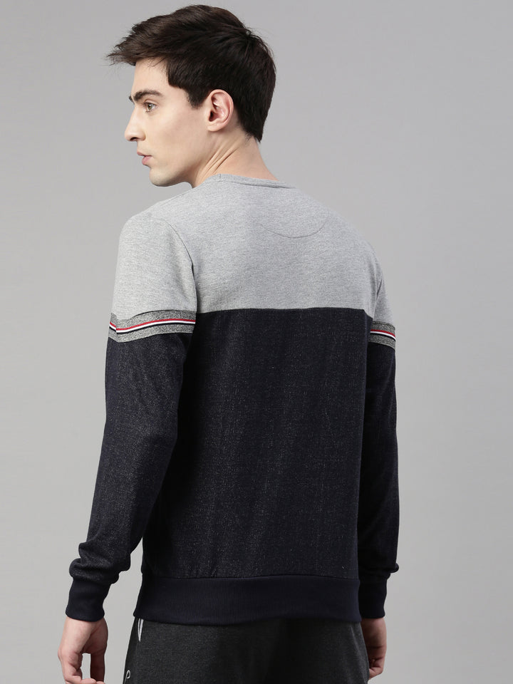 Men's Color Block Comfort Fit Sweatshirts