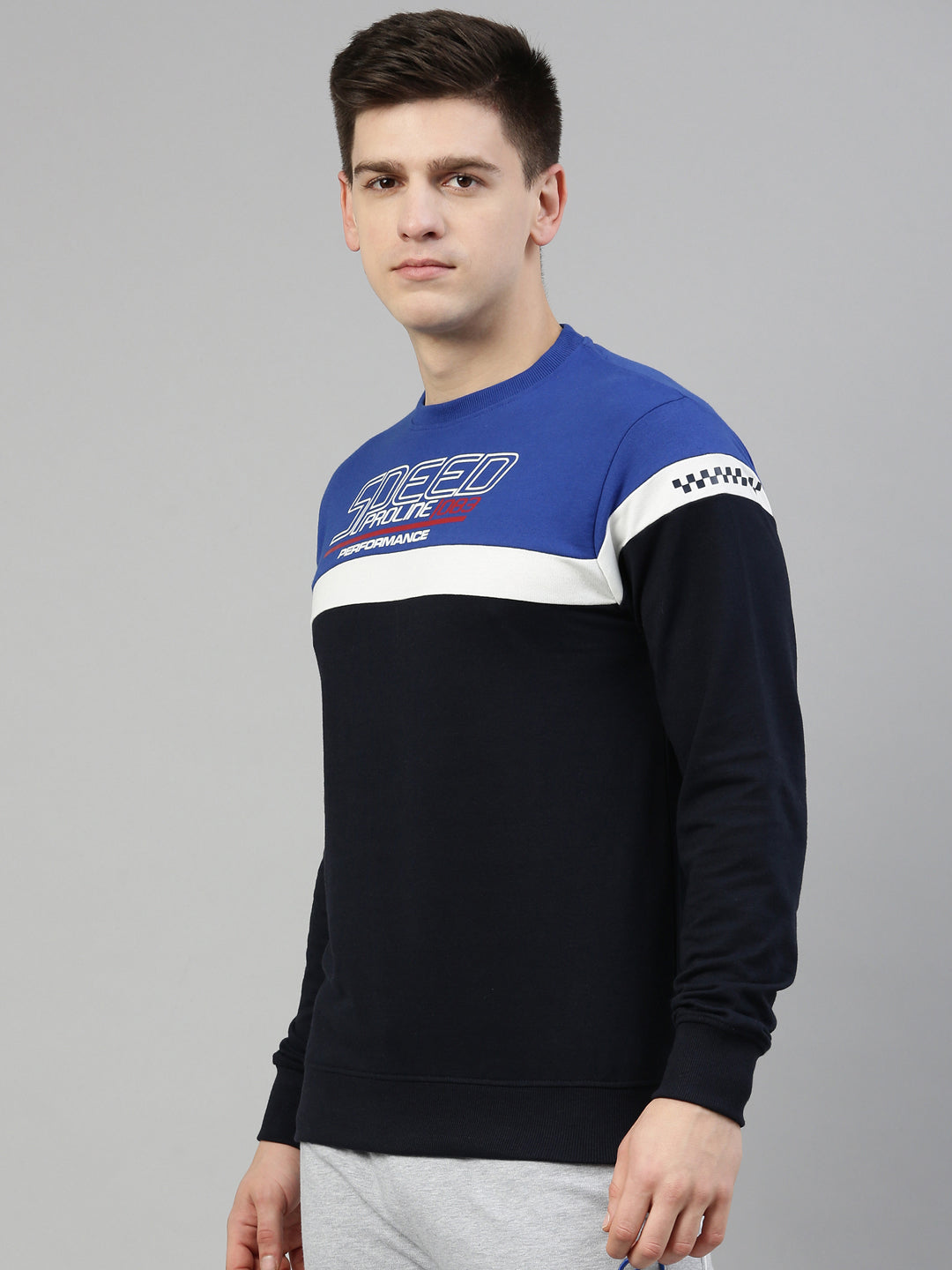 Men's Color Block Comfort Fit Sweatshirts