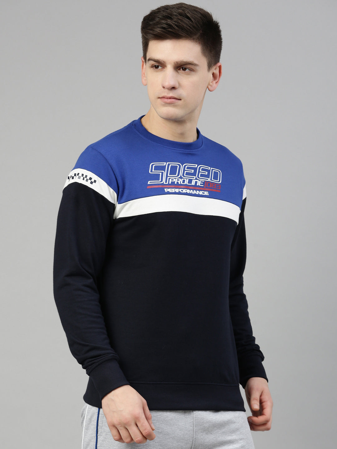 Men's Color Block Comfort Fit Sweatshirts