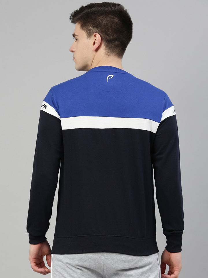 Men's Color Block Comfort Fit Sweatshirts