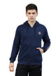 Men's Street Dark BlueFront Open Sweatshirt