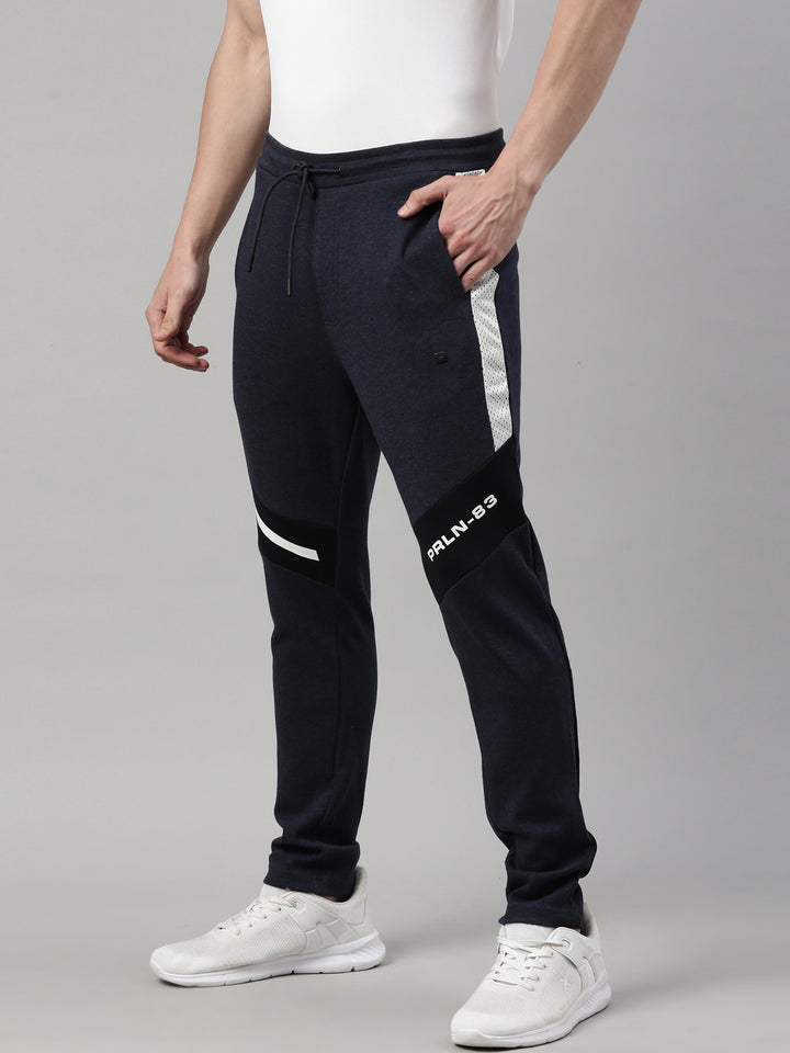 Men's Color Block Tapered Track Pants
