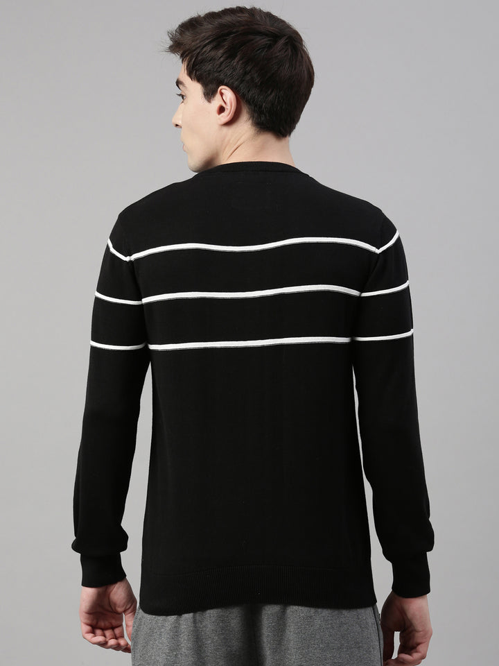 Men's Striper Comfort Fit Jumpers