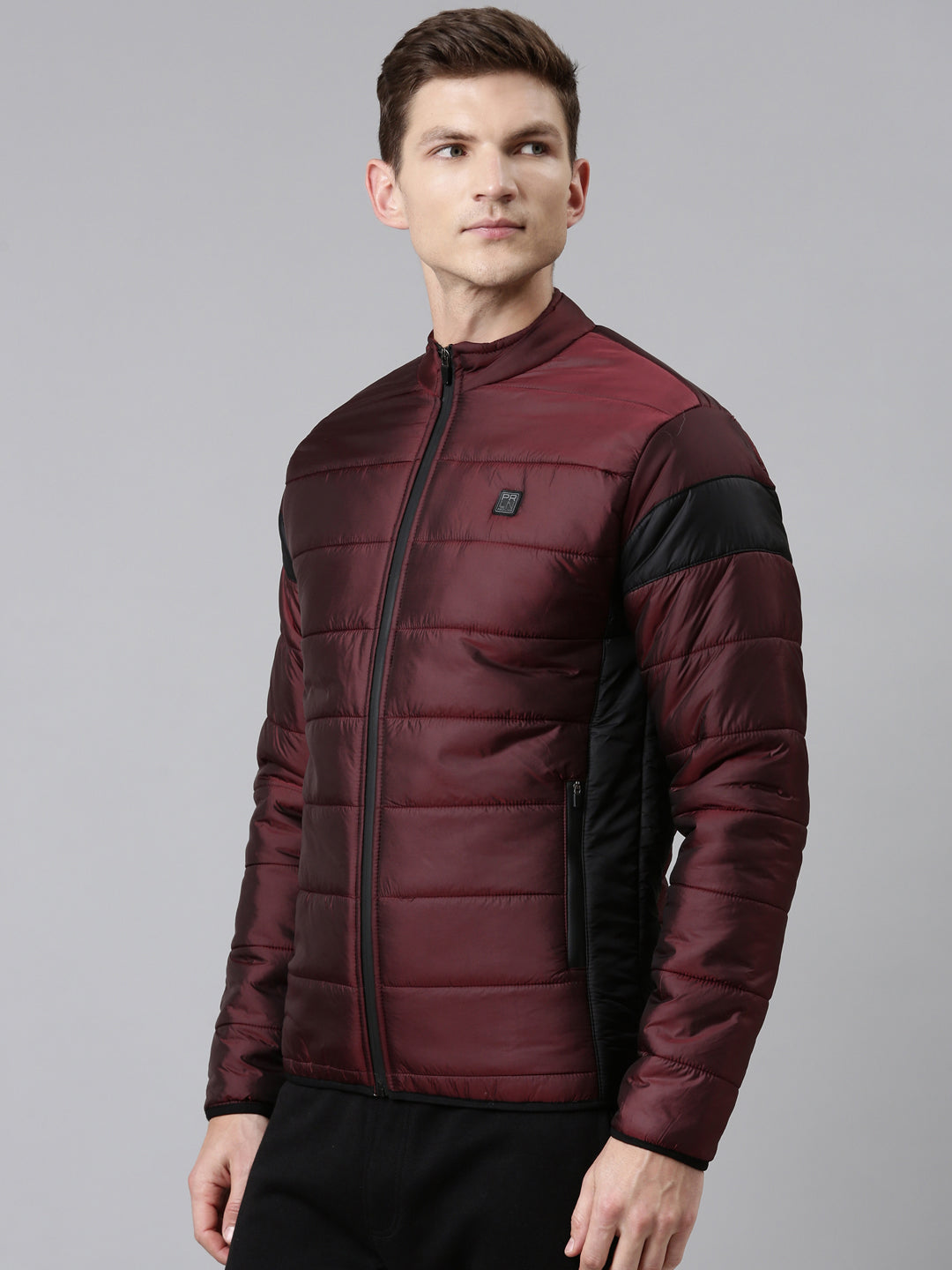 Men's Color Block Comfort Fit Jackets