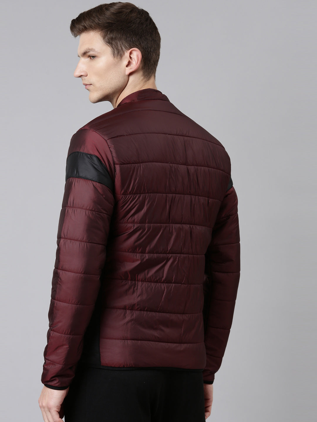 Men's Color Block Comfort Fit Jackets