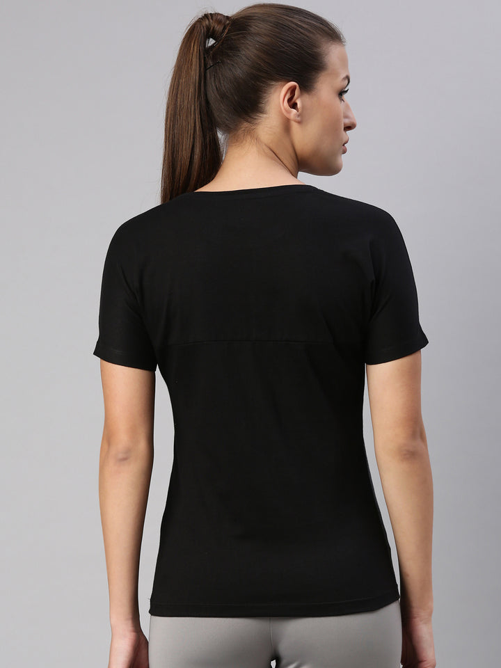 Women's Solid Comfort Fit T-Shirts