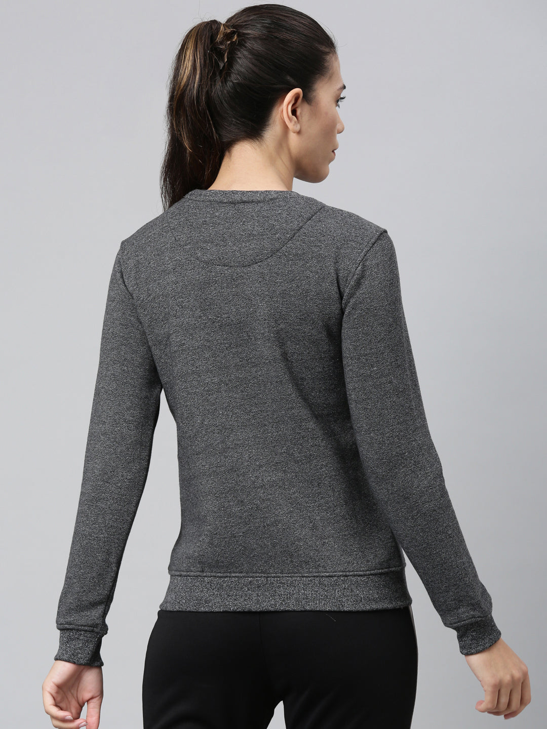 Women's Solid Running Sweatshirts