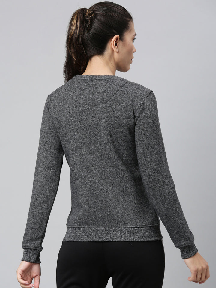 Women's Solid Running Sweatshirts
