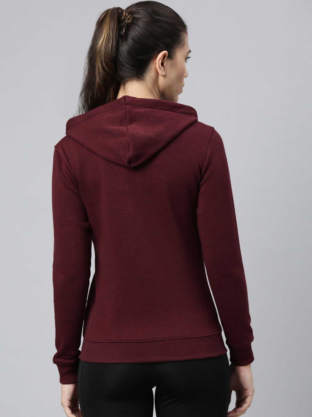 Women's Solid Running Sweat Jacket
