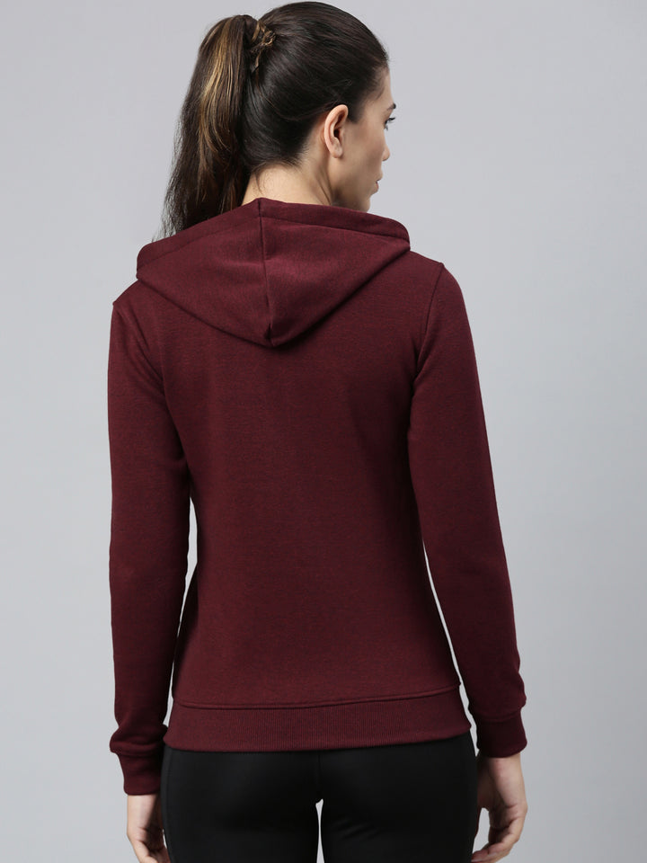 Women's Solid Running Sweat Jacket