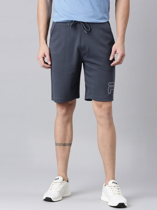 Fila Men Grey Shorts Regular Fit