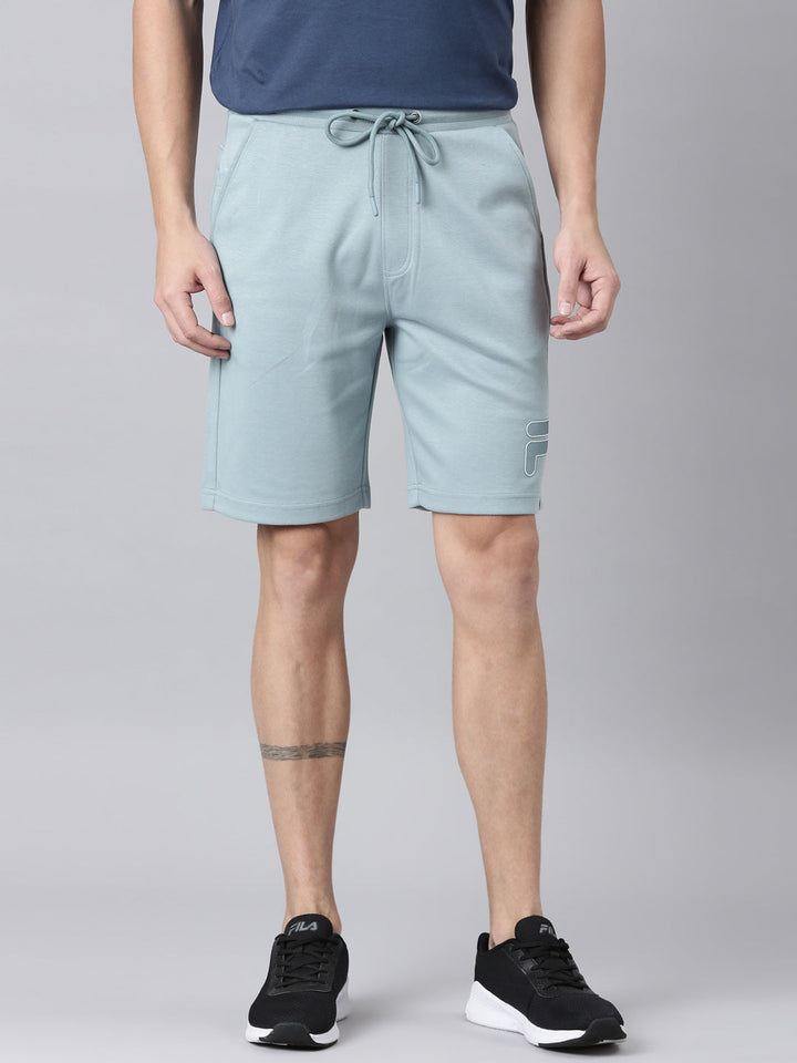 Fila Men Teal Shorts Regular Fit