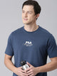 Fila Men Navy Blue T-Shirts Regular Fit