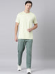 Fila Men Lime Green T-Shirts Regular Fit