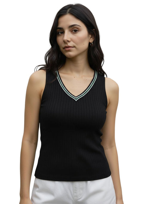 Fila Women Black Graf Tank Top