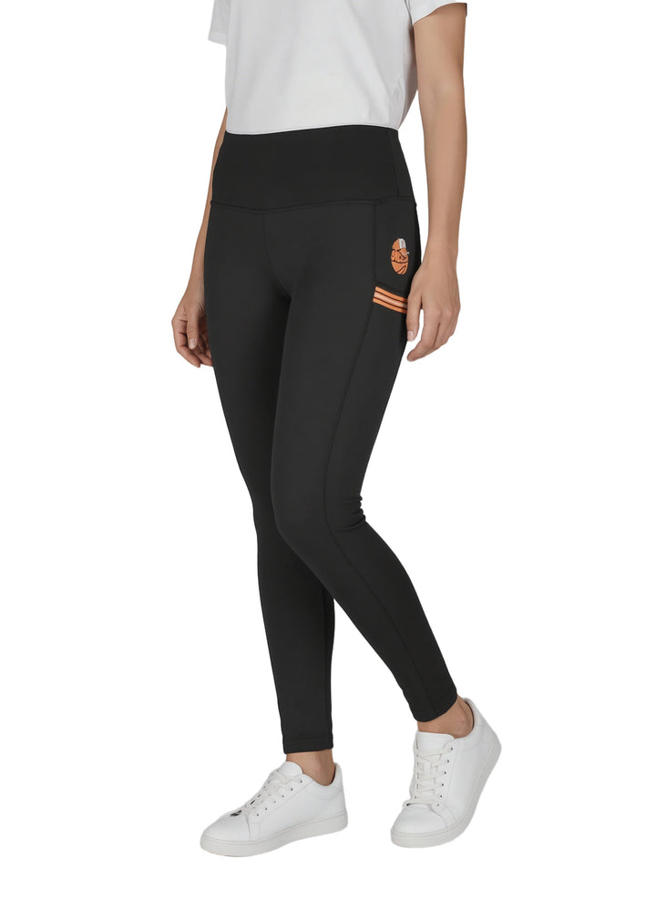 Fila Womens Black Bird Leggings