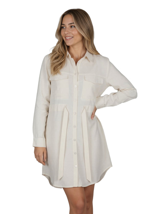 Fila Women Off White Nelly Dress