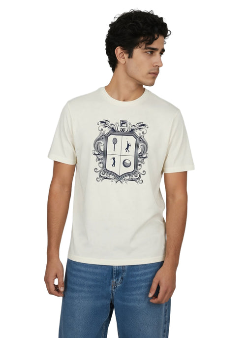 Fila Men Off White Nadal T-Shirt