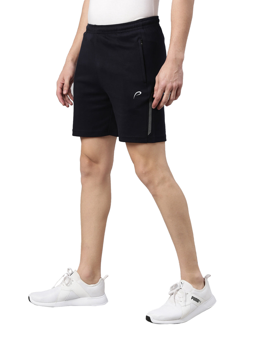 Men's Color Block Comfort Fit Shorts