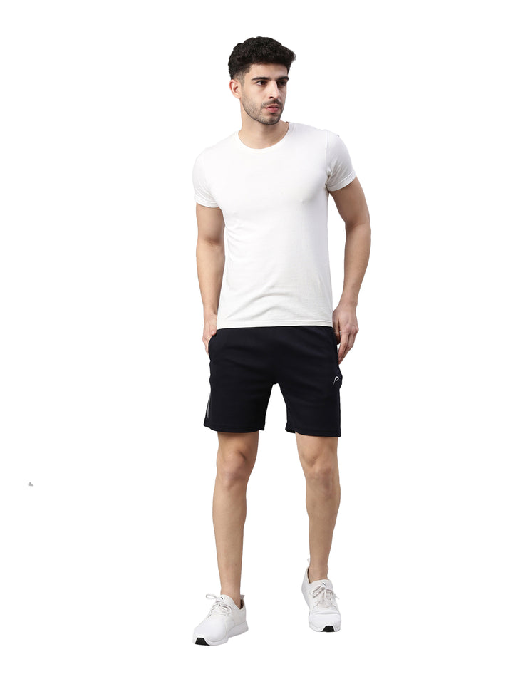 Men's Color Block Comfort Fit Shorts