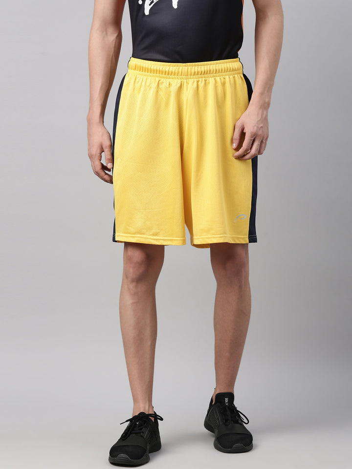 Men's Pro Dry Color Block Running Shorts