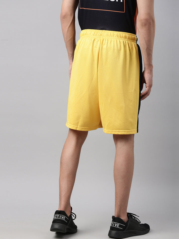 Men's Pro Dry Color Block Running Shorts