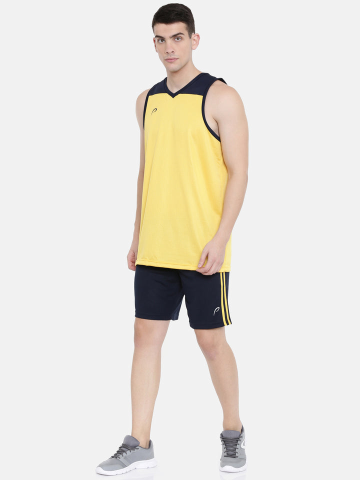 Men's Pro Dry Color Block Running Shorts