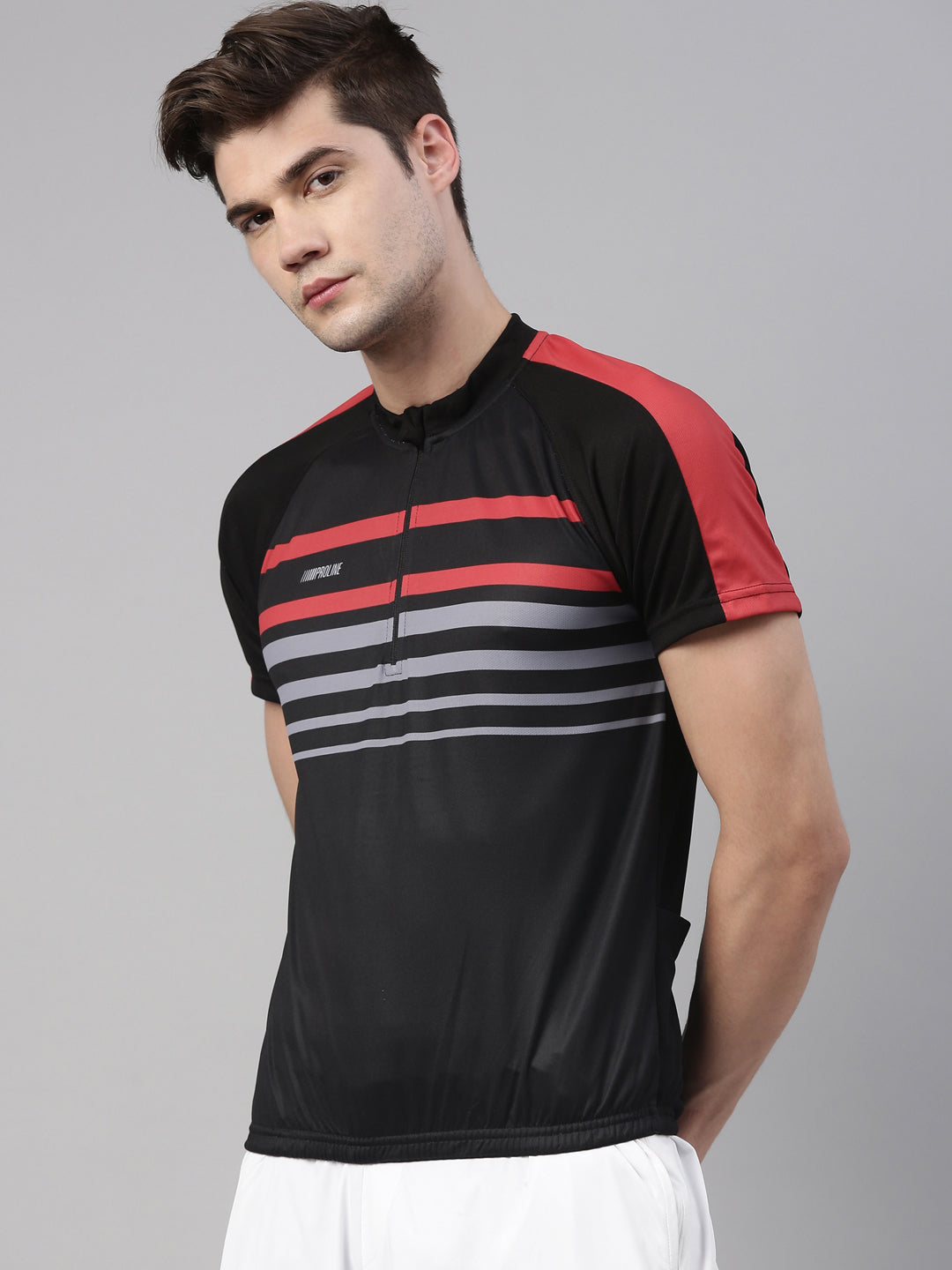 Men's Pro Dry Solid Cycling T-Shirts