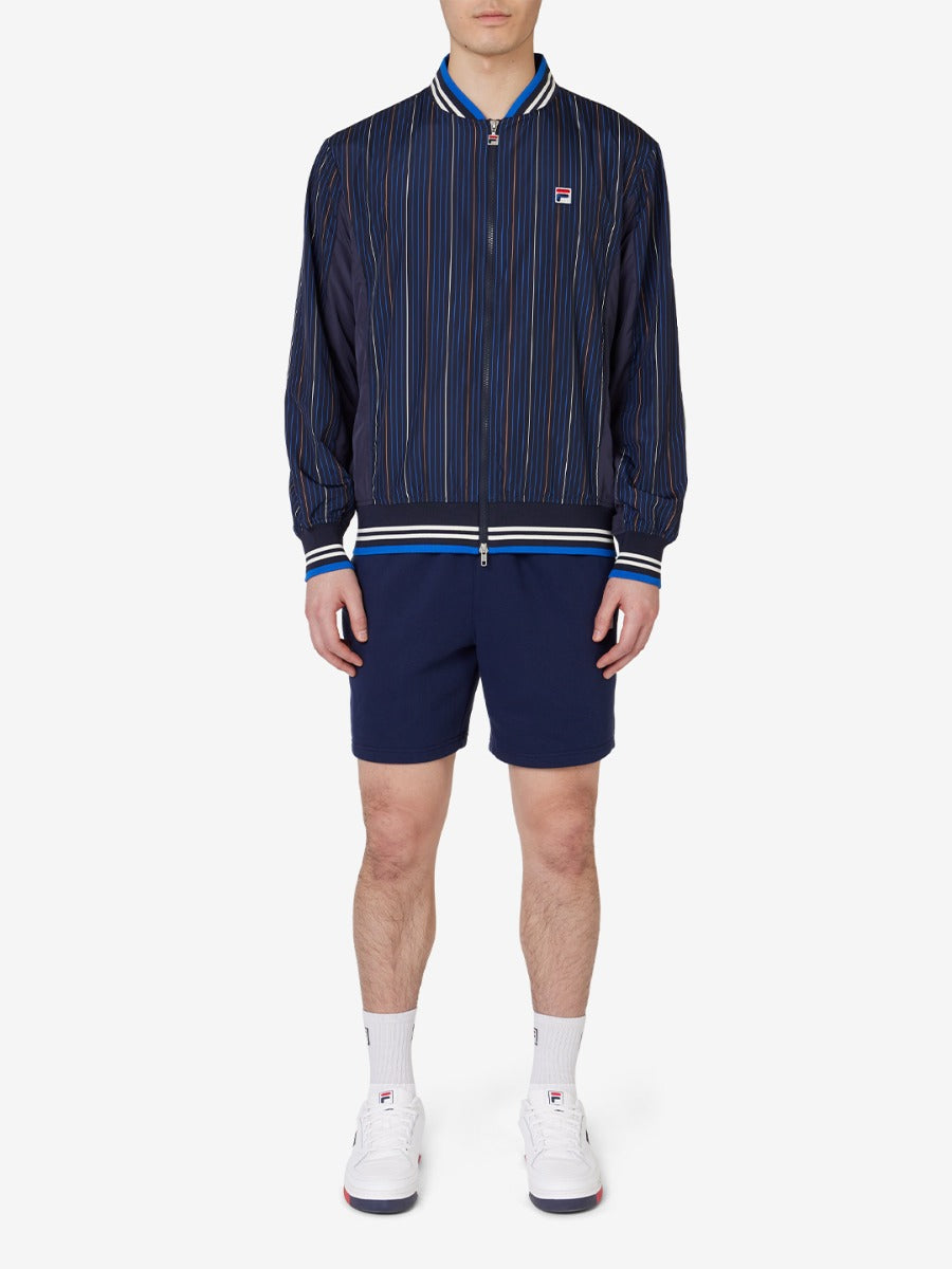 Unisex Pinstripe Woven Settanta Jacket