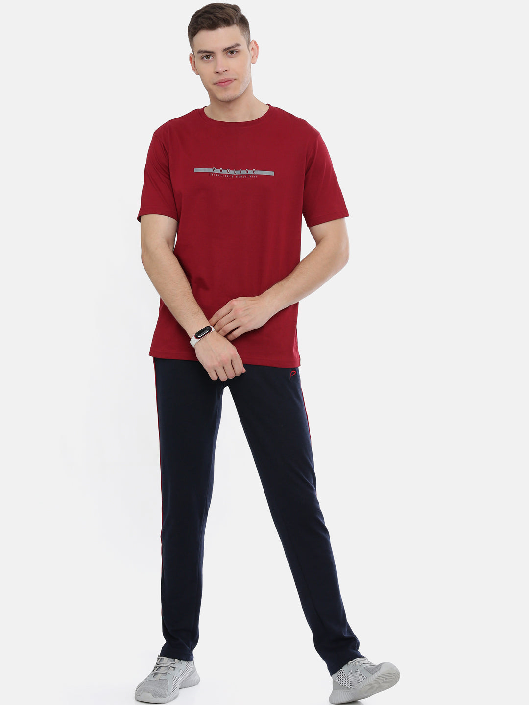 Men's Solid Classic Track Pants