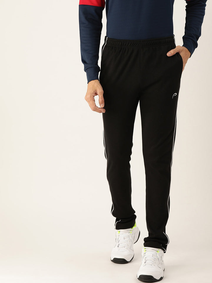Men's Solid Classic Fit Track Pants