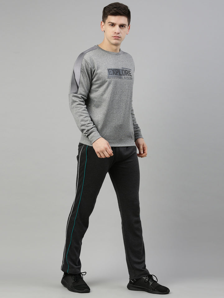 Men's Solid Classic Fit Track Pants